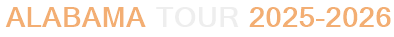 Alabama Tour 2025-2026